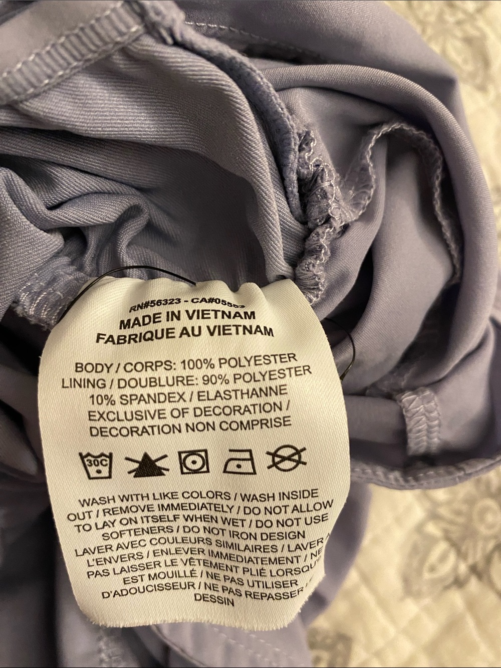 Nike Women’s Light Purple Athletic Shorts - Picture 7 of 8